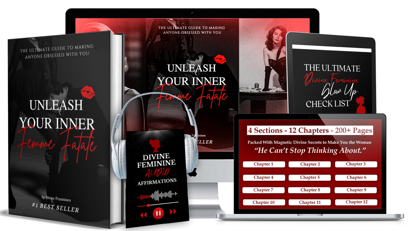 Unleash Your Inner Femme Fatale By Divine Feminines - e-book